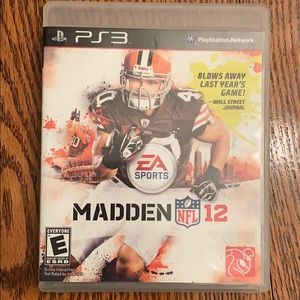 🎊2 for$14🎊Madden NFL 12 | Playstation 3 Console